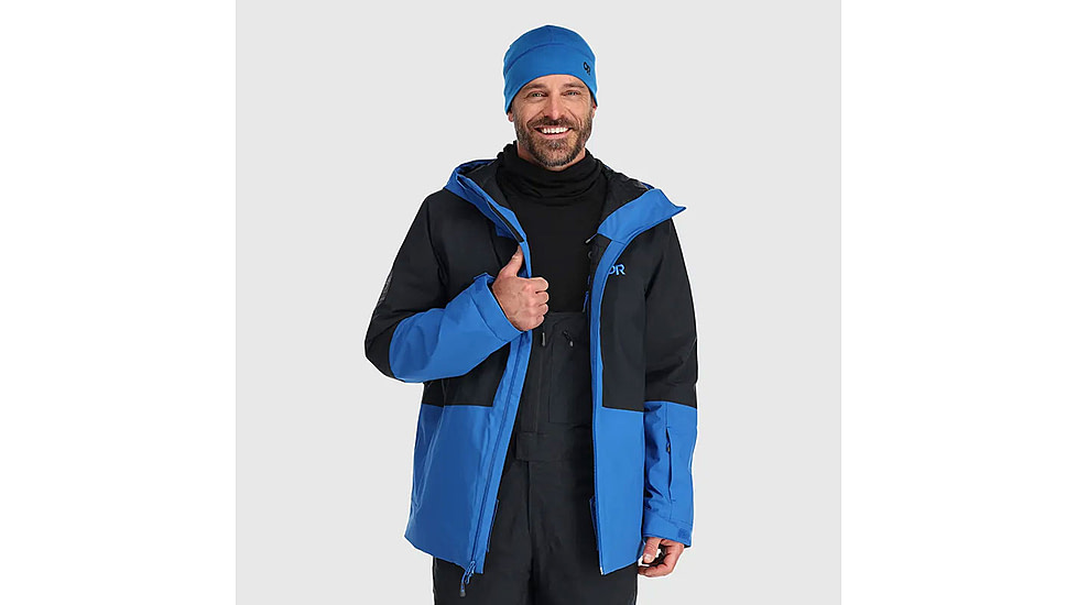 Outdoor Research Snowcrew Jacket - Mens, Classic Blue/Black, Medium, 2831902068-M