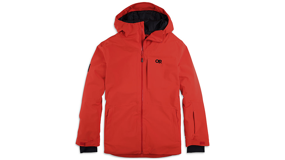 Outdoor Research Snowcrew Jacket - Mens, Cranberry, Medium, 2831900420-M