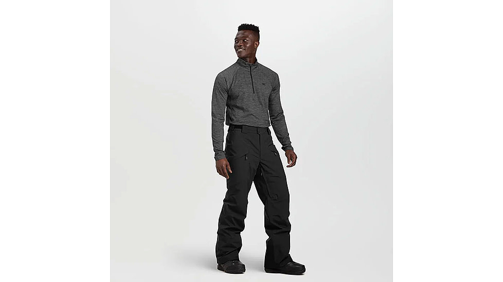 Outdoor Research Snowcrew Pants - Mens, Black, Extra Large, Short, 2874080001-XL
