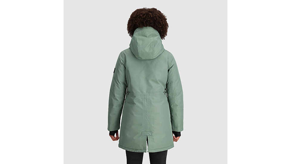 Outdoor Research Stormcraft Down Parka - Womens, Balsam, Small, 2832040765006