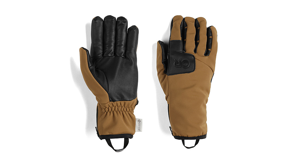 Outdoor Research Stormtracker Sensor Gloves - Mens, Coyote, Small, 3005430014006