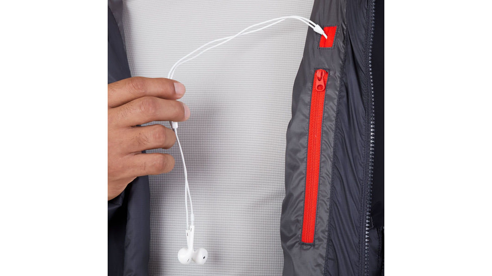 men's super transcendent down hooded jacket