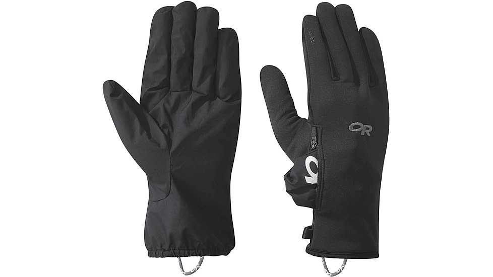 Outdoor Research Versaliner Sensor Gloves - Mens, Black, Large, 2766090001008