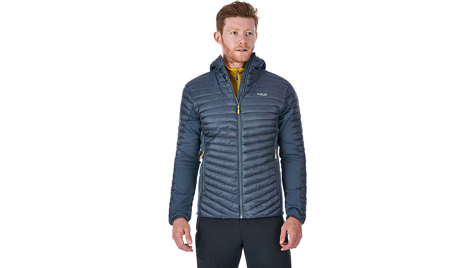 rab mens cirrus flex hoody steel