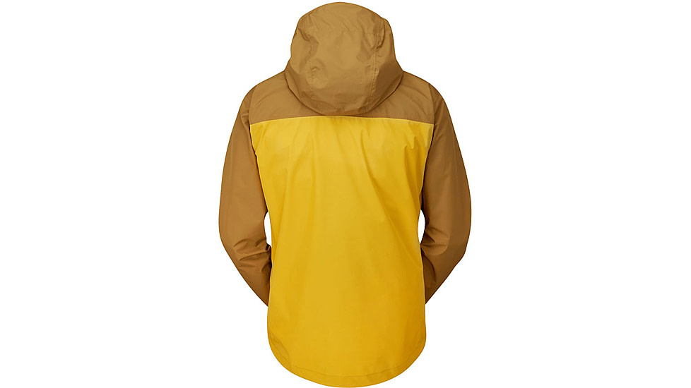 Rab Downpour Eco Jacket - Mens, Footprint/Sahara, Extra Large, QWG-82-FSA-XLG