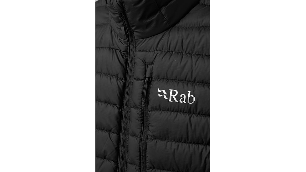 Rab Microlight Vest - Mens, Black, Extra Large, QDB-18-BL-XL