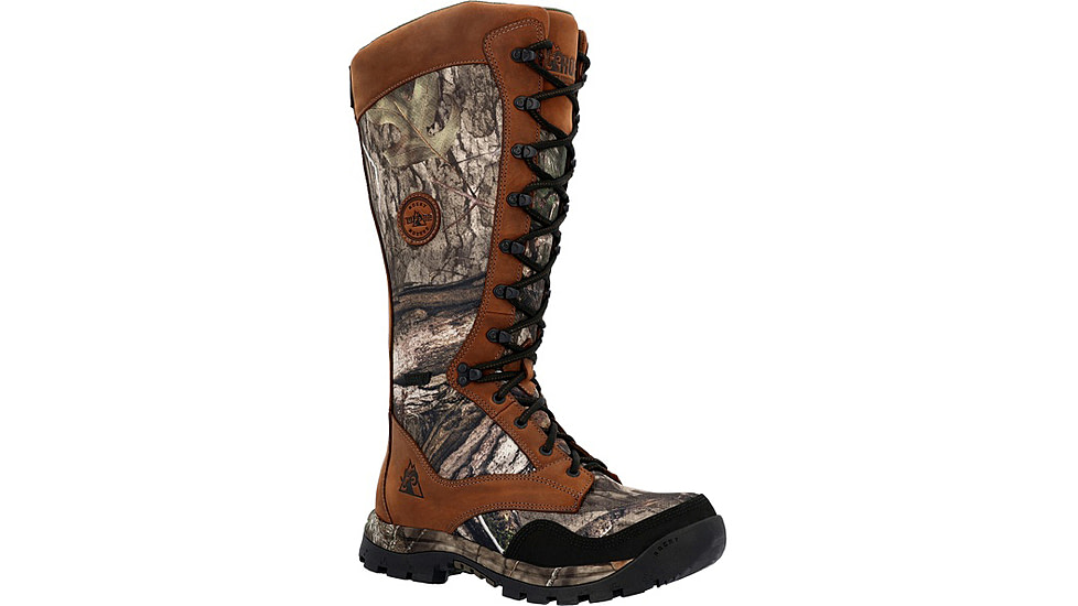 Rocky Boots Lynx Snake Lace-Up Hunting Boots - Mens, Mossy Oak Country DNA, 13, RKS0616-M-13
