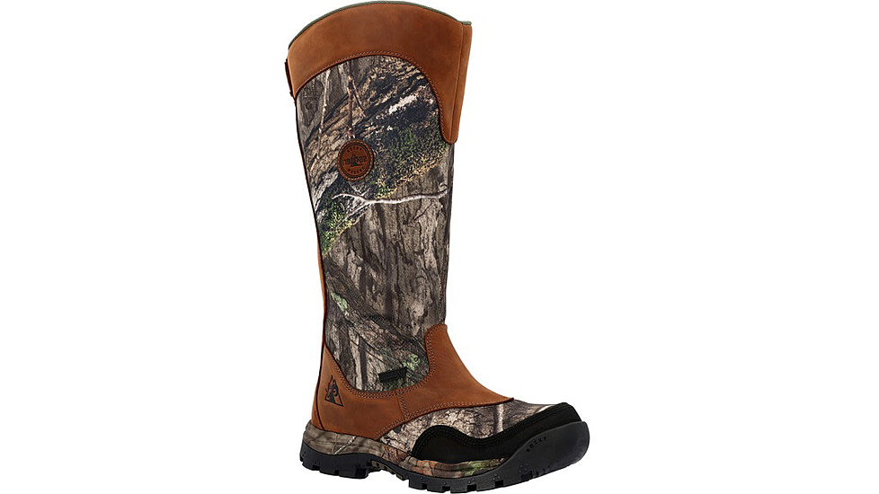 Rocky Boots Lynx Snake Zip-Up Hunting Boots - Mens, Mossy Oak Country DNA, 12, RKS0617-M-12