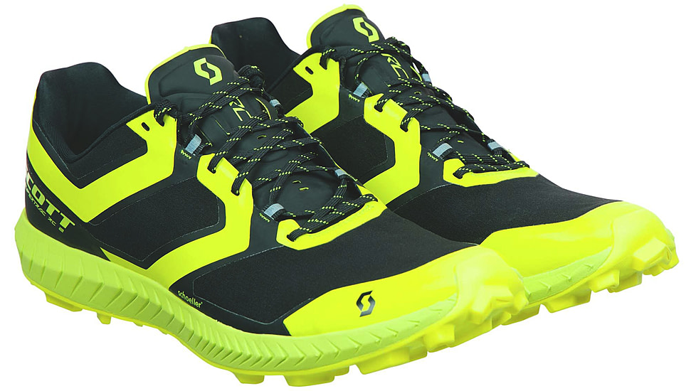 SCOTT Supertrac RC 2 Shoes - Mens, Black/Yellow, 8.5, 2797621040007-8.5