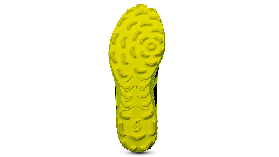 SCOTT Supertrac RC 2 Shoes - Mens, Black/Yellow, 8.5, 2797621040007-8.5