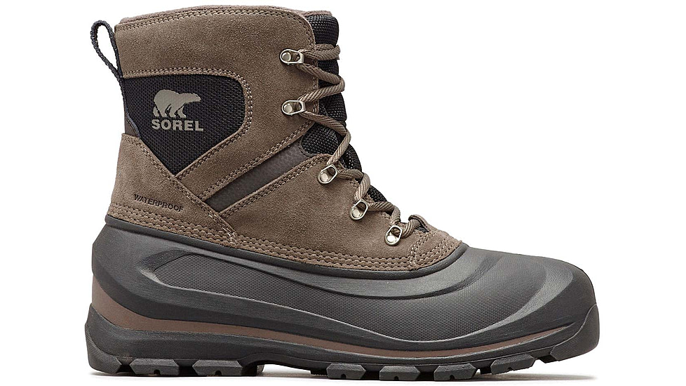 mens no lace snow boots