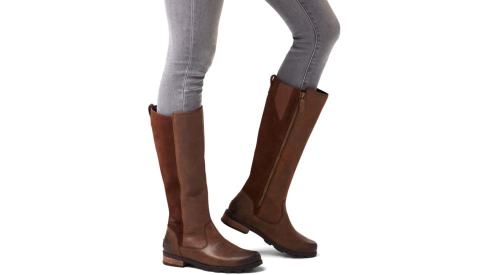 emelie leather tall boots