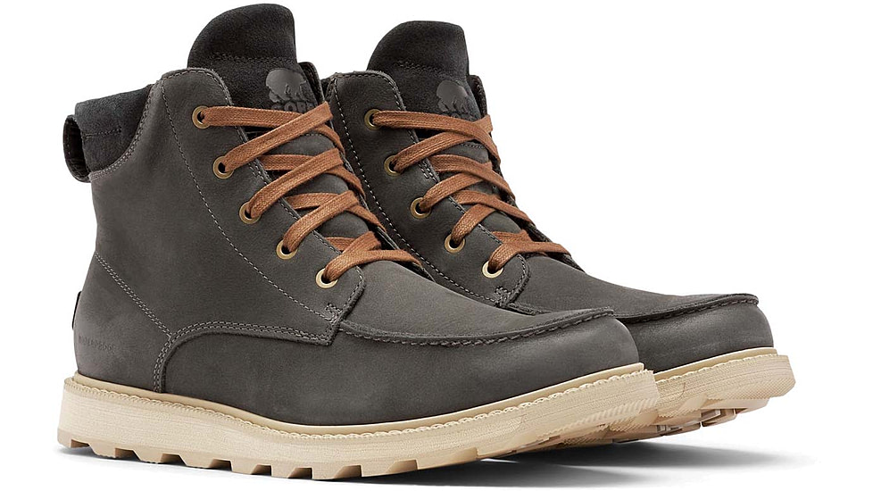 men's sorel madson 2 moc toe waterproof boots