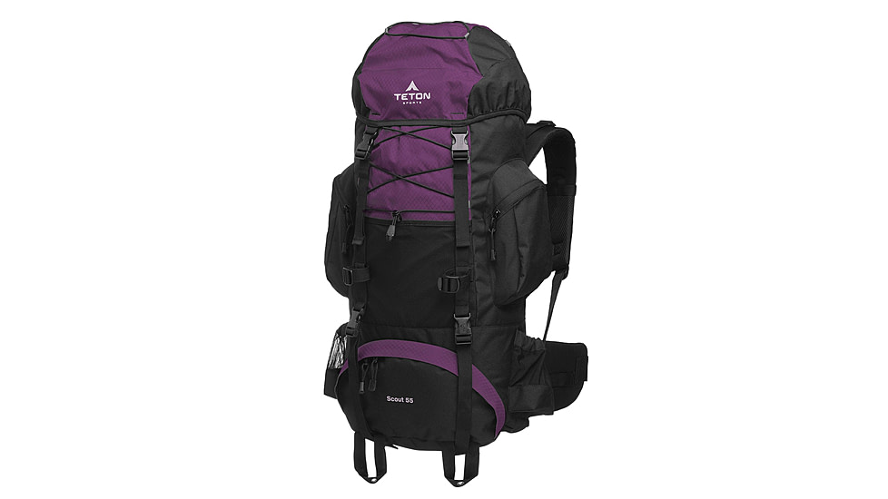 TETON Sports Scout 55L Backpack, Huckleberry, 2104SCHB