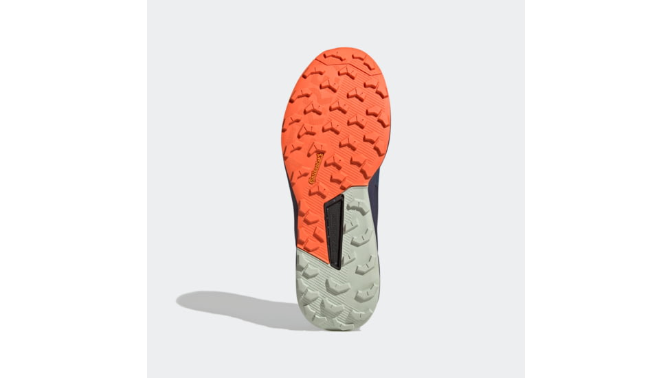 Adidas Terrex Trailrider Shoes - Men's, Wonder Steel/Magic Grey Met/Impact Orange, 11.5, GW5535-11-5