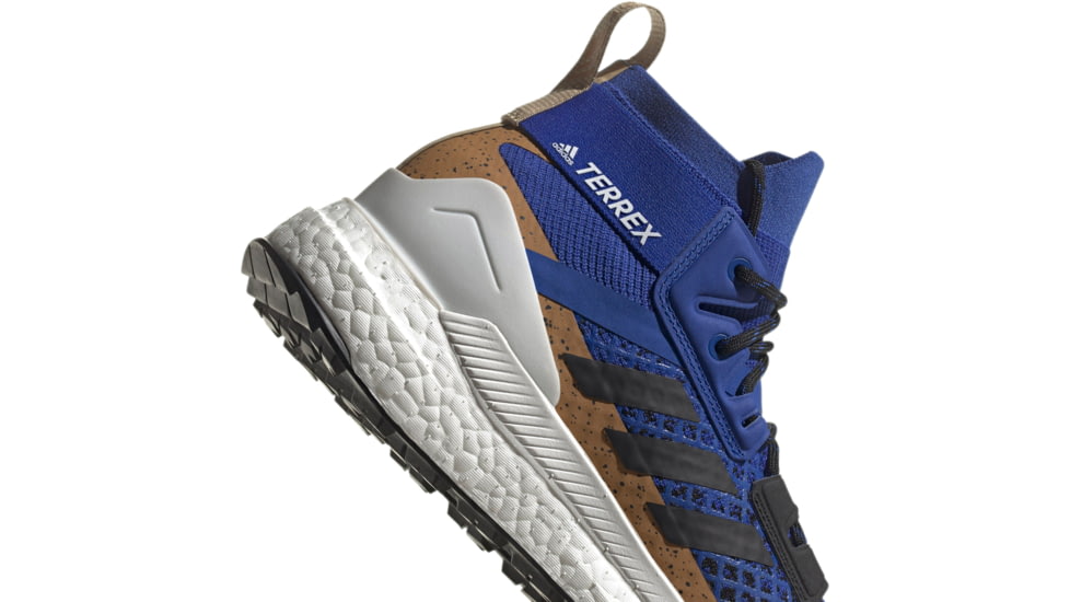 Adidas Terrex Free Hiker Primeblue Hiking Shoes - Men's, Core Black/Core Black/Bold Blue, 7.5, FZ3626-001-7.5