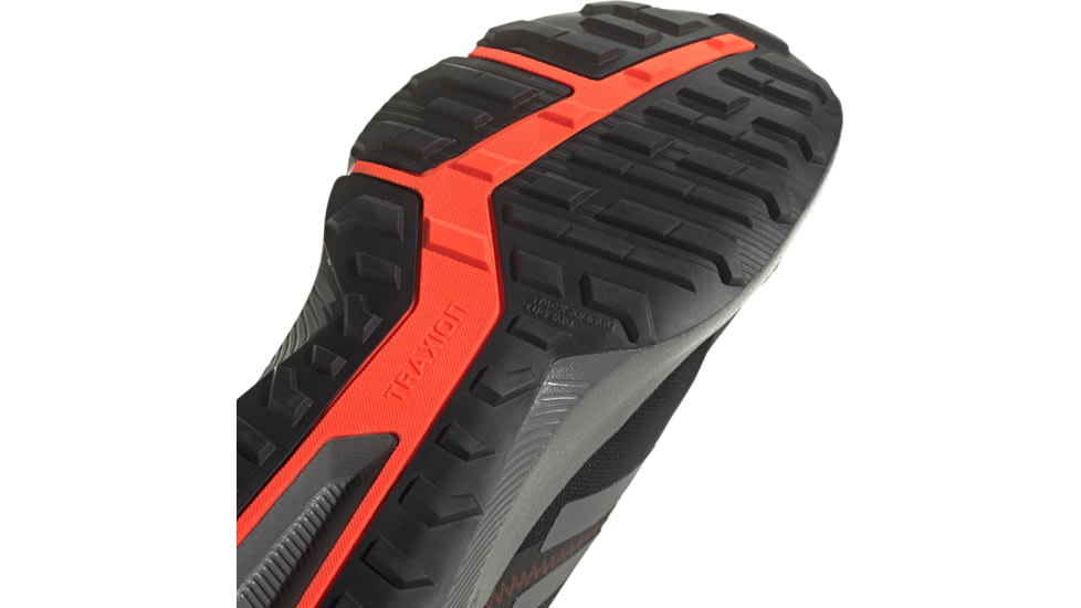 Adidas Terrex Soulstride Trailrunning Shoes - Men's, Core Black/Grey Four/Solar Red, 9, FY9214-001-9