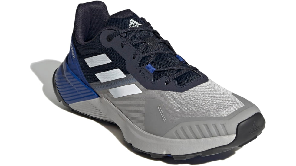 Adidas Terrex Soulstride Trailrunning Shoes - Men's, Grey Two/Ftwr White/Legend Ink, 8, FY9216-033-8