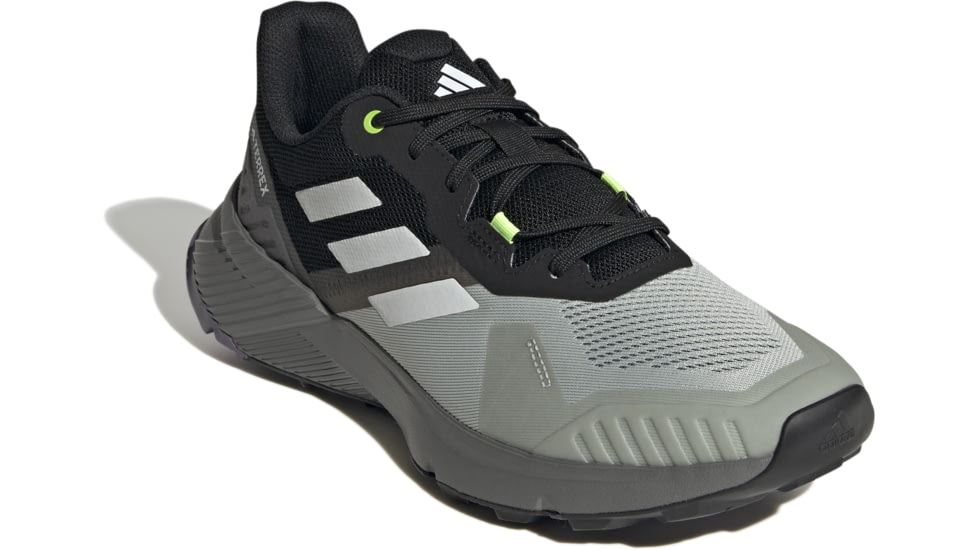 Adidas Terrex Soulstride Trail Running Shoes - Mens, Wonder Silver/Crystal White/Lucid Lemon, 11.5 US, IF5013-11.5