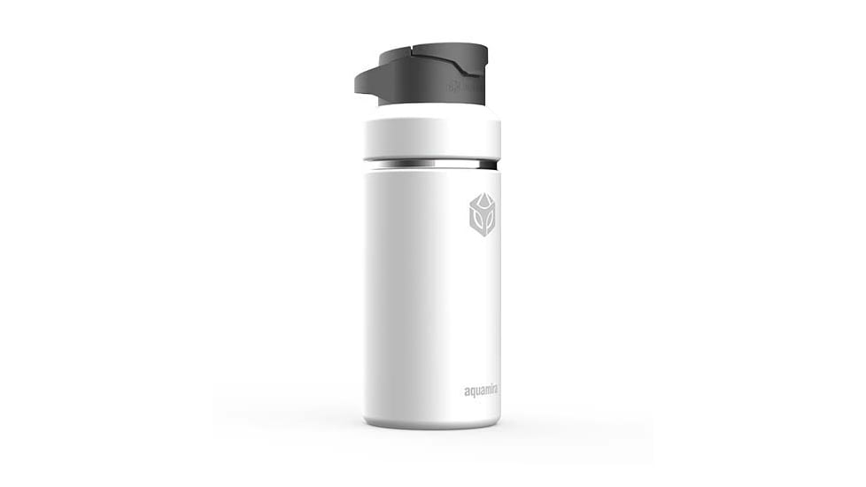 Aquamira SHIFT 32oz Filter Bottle - Everyday BLU Line, White, 67620