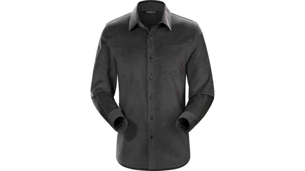 Arc'teryx Merlon Long Sleeve Shirt - Men's-Carbon Steel-X-Small