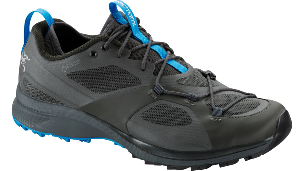 Arc'teryx Norvan VT GTX Trail Running Shoe - Men's-Titan/Aquamarine-Medium-8.5