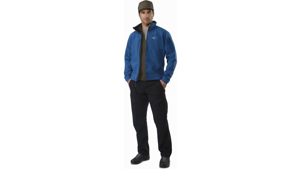 Arcteryx Gamma Mixed Weather Jacket - Mens, Hecate Blue, Small, 350228