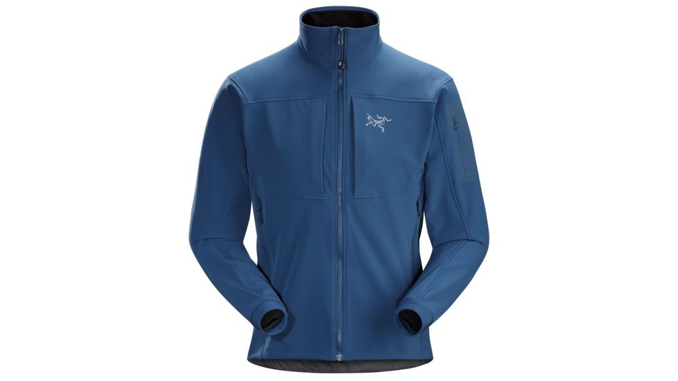 Arc'teryx Gamma Mixed Weather Jacket - Men's, Hecate Blue, Small, 350228