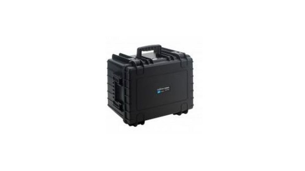 B&amp;W International Type 5500 Black Outdoor Case With Si Foam, Black, Large 5500/B/SI