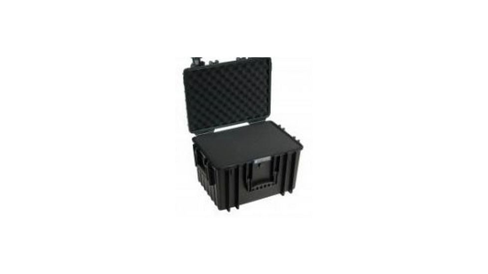 B&amp;W International Type 5500 Black Outdoor Case With Si Foam, Black, Large 5500/B/SI