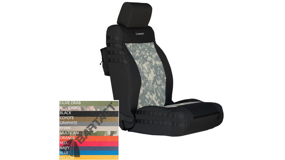 Bartact Jeep Seat Covers Front 20072010 Wrangler JK/JKU Tactical