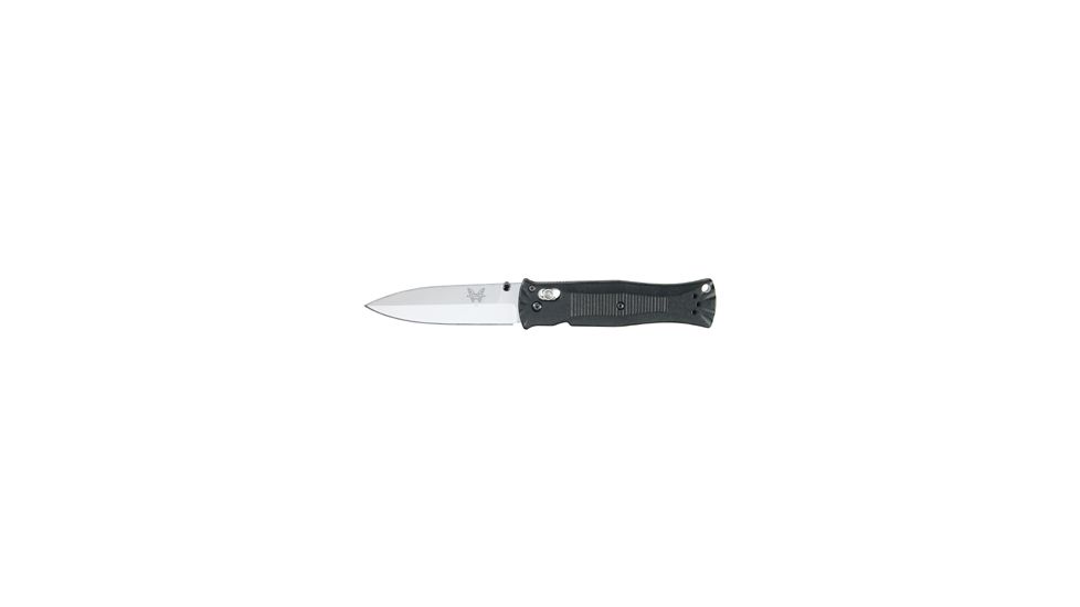Benchmade 530 Axis Pardue Lock Knife by Pardue Design w/ Plain Edge Blade &amp; Black Handle 530
