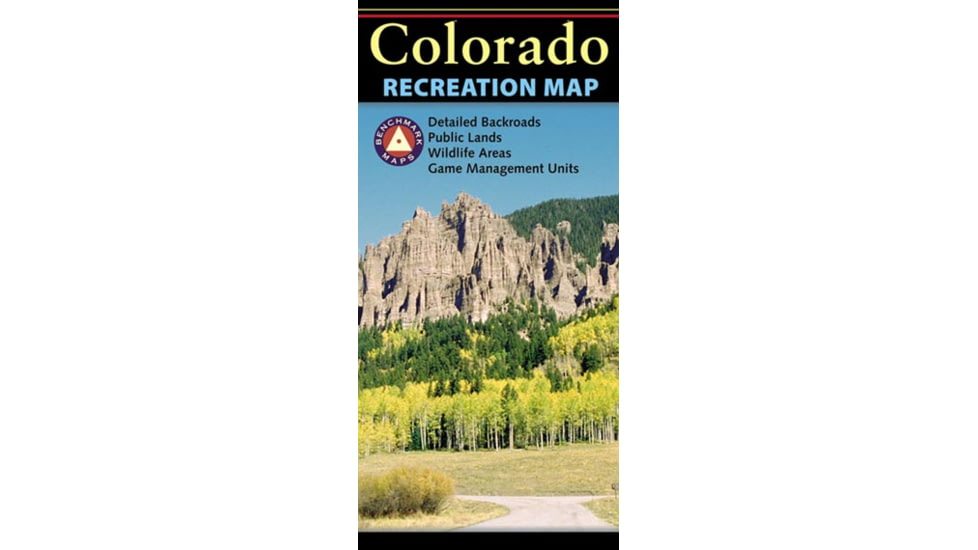 Benchmark Maps Colorado Recreational Map Be0bencorm — Campsaver 0824