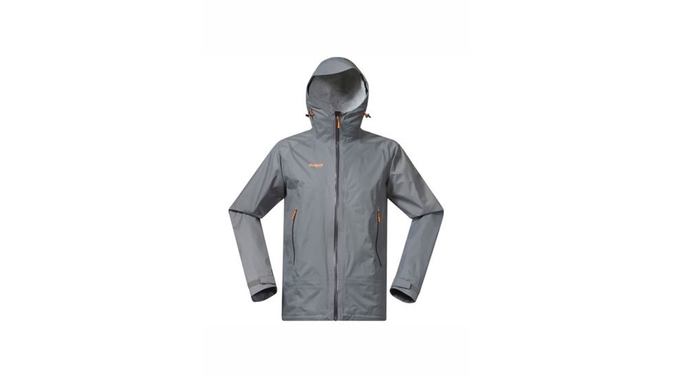 Sky Jacket - Mens-Solid Grey/Solid Charcoal/Pumpkin-Medium