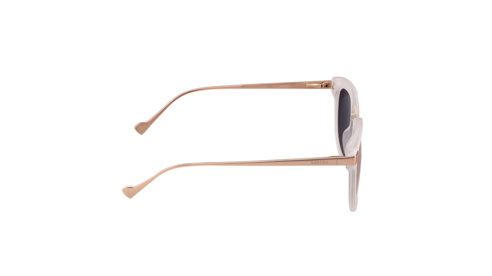 Bertha Arianna Sunglasses - Womens, Clear Frame, Brown Polarized Lens, Clear/Brown, One Size, BRSBR043CR