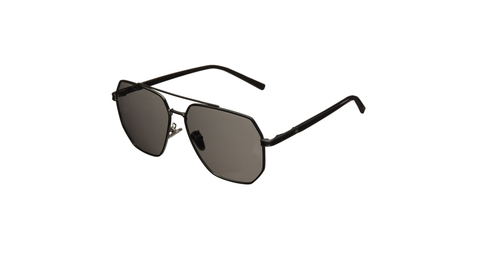 Bertha Brynn Sunglasses - Womens, Black Frame, Black Polarized Lens, Black/Black, One Size, BRSBR035GY