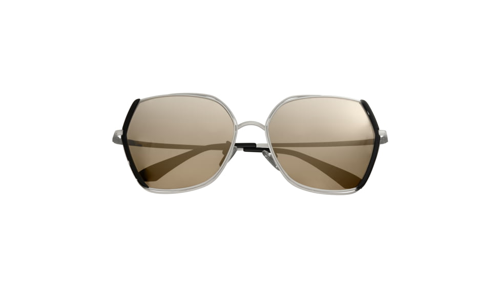 Bertha Remi Sunglasses - Womens, Silver Frame, Silver Polarized Lens, Silver/Silver, One Size, BRSBR034SL