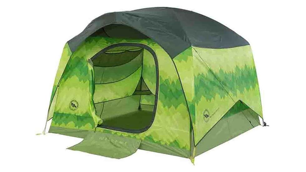 Big Agnes Big House 4 Deluxe Stealth Tent, Zipperless — CampSaver