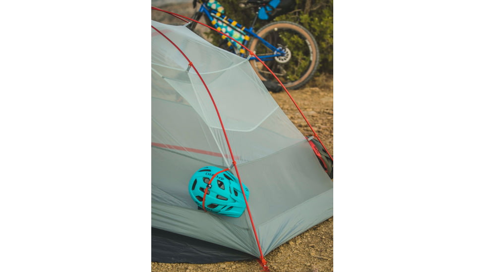 Big Agnes Copper Spur HV UL2 Bikepack Tent, 2-Person, Gray/Silver, THVCSBP221