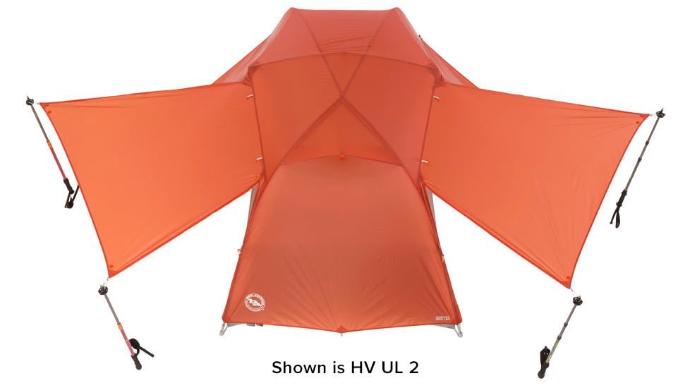 Big Agnes Copper Spur HV UL3 Tent - 3 Person, 3 Season, Orange, THVCSO320