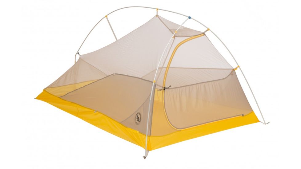 Big Agnes Fly Creek HV UL 2 Tent - 2 Person, 3 Season-Ash/Yellow
