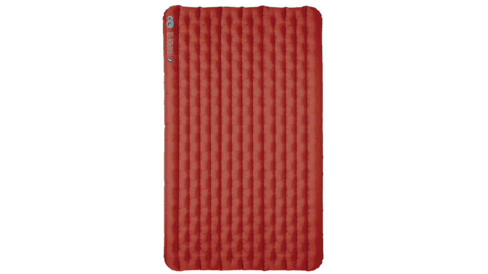 Big Agnes Rapide SL Insulated Sleeping Pad, Double Wide, Orange, 40 X 72, PRSLIDW24