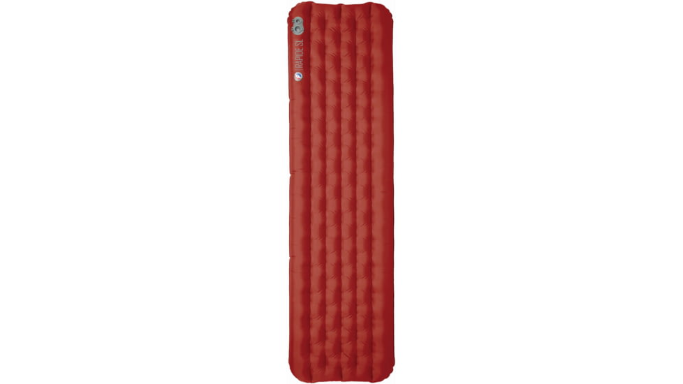 Big Agnes Rapide SL Insulated Sleeping Pad, Wide Regular, — Color Orange, Fabric/Material