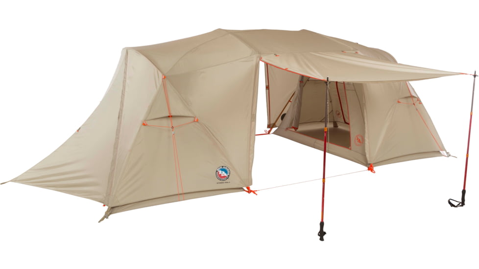 Big Agnes Wyoming Trail 4 Camp Tent - 4 Person, 3 Season, Olive, TWT422