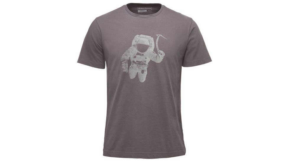Black Diamond Spaceshot SS T-Shirt - Men's, Small, Slate, APGY4V020SML1