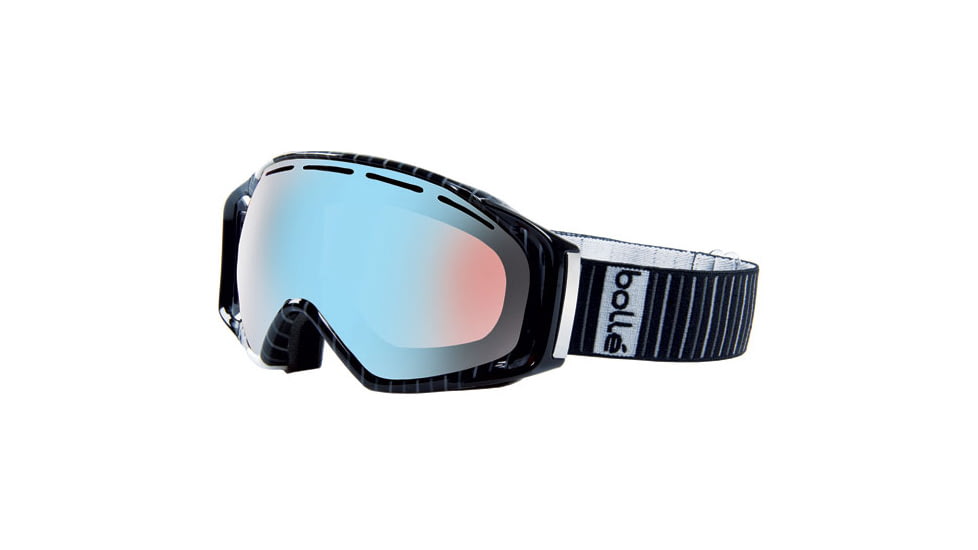 Bolle 20636 Gravity Pinstripe Modulator Vermillon Blue Ski Snowboard Goggles