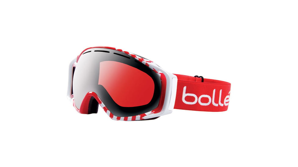 Bolle 20638 Gravity Red Arrow Vermillon Gun Ski Snowboard Goggles