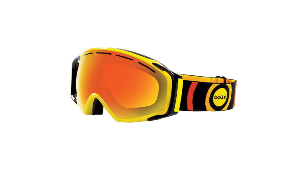 Bolle 20642 Gravity Sunrise Fire Orange 35 Ski Snowboard Goggles