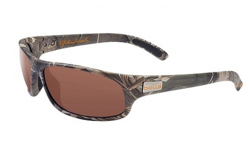 Bolle Anaconda Sunglasses, Camo Realtree Max5 Frame, A-14 oleo AF, Polarized, 12034