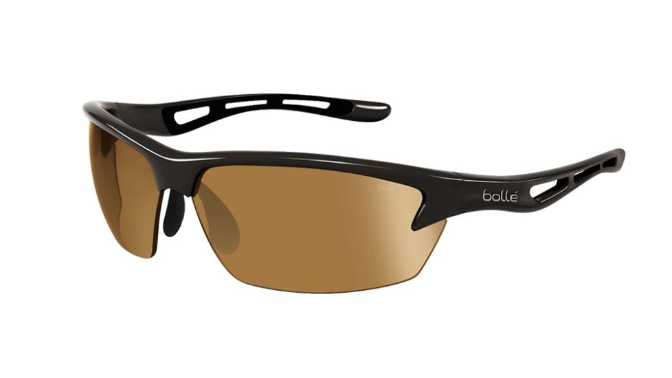 Bolle Bolt Sunglasses, Shiny Black/Black Frame, Photochromic, Modulator V3 Golf oleo AF, 11520FOH